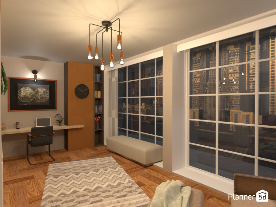 New Apartment: Office Nook #9934628 by Micaela Maccaferri