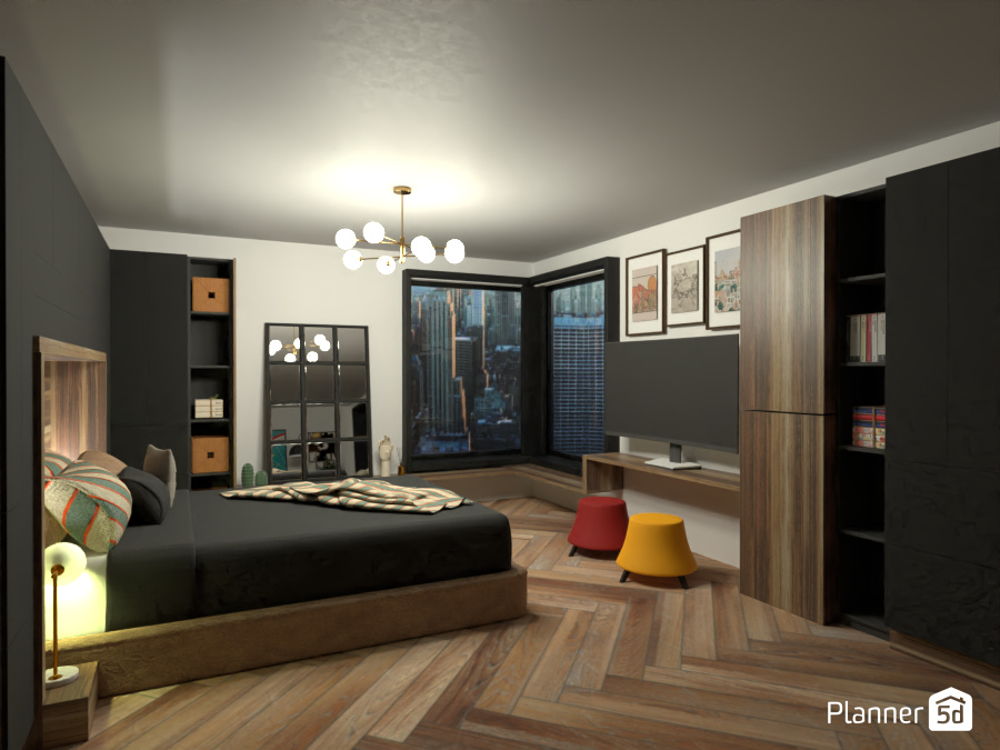 New Apartment: Bedroom #9934644 by Micaela Maccaferri