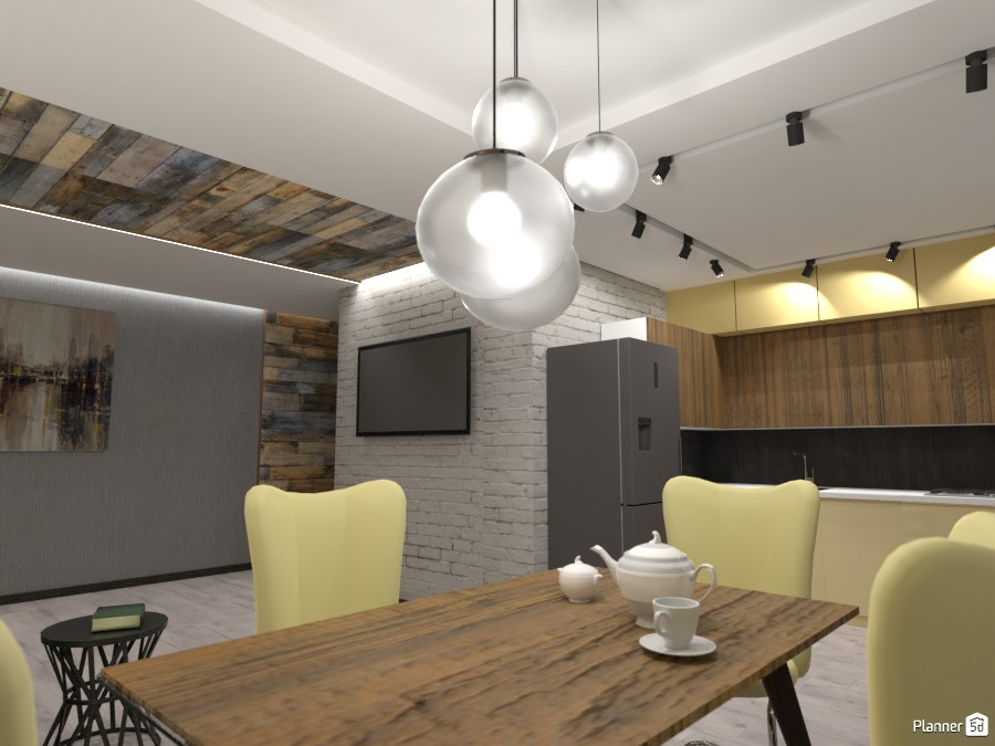 Кухня -гостиная #3447268 by Zhanna B