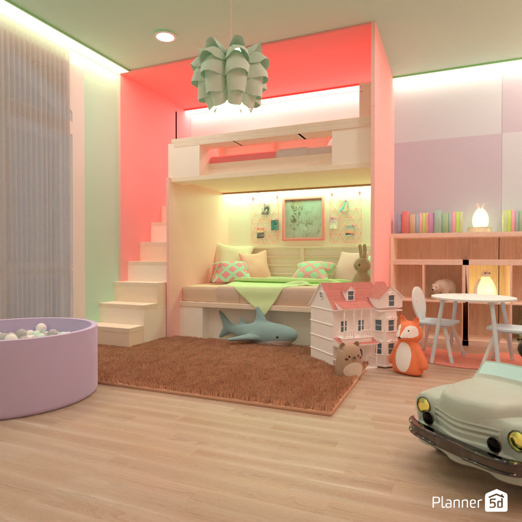 Candy Land Kid's Room #21264366 by Editors Choice