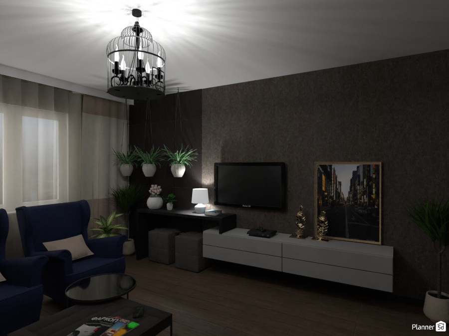 Дизайн гостиной #2473411 by Татьяна Максимова