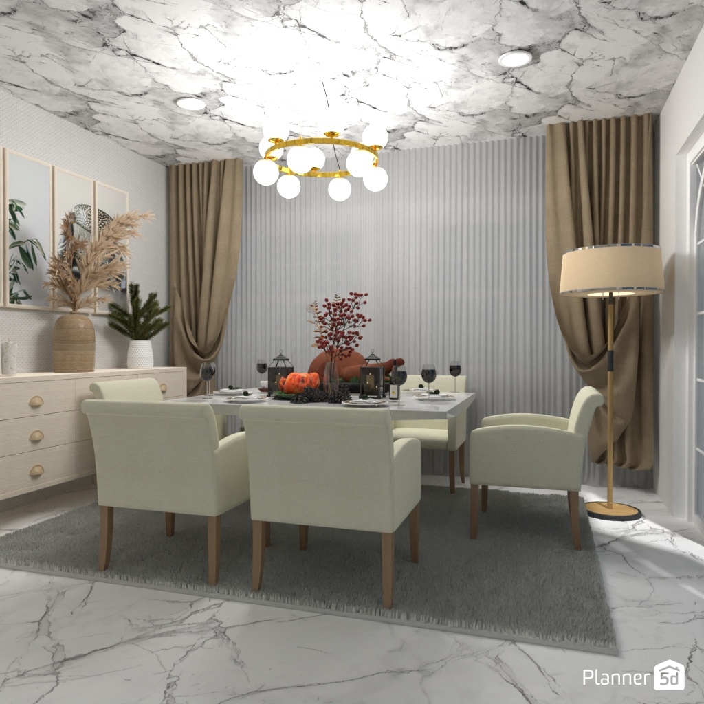 DB: Thanksgiving Day - room shell copy #23443655 by Editors Choice