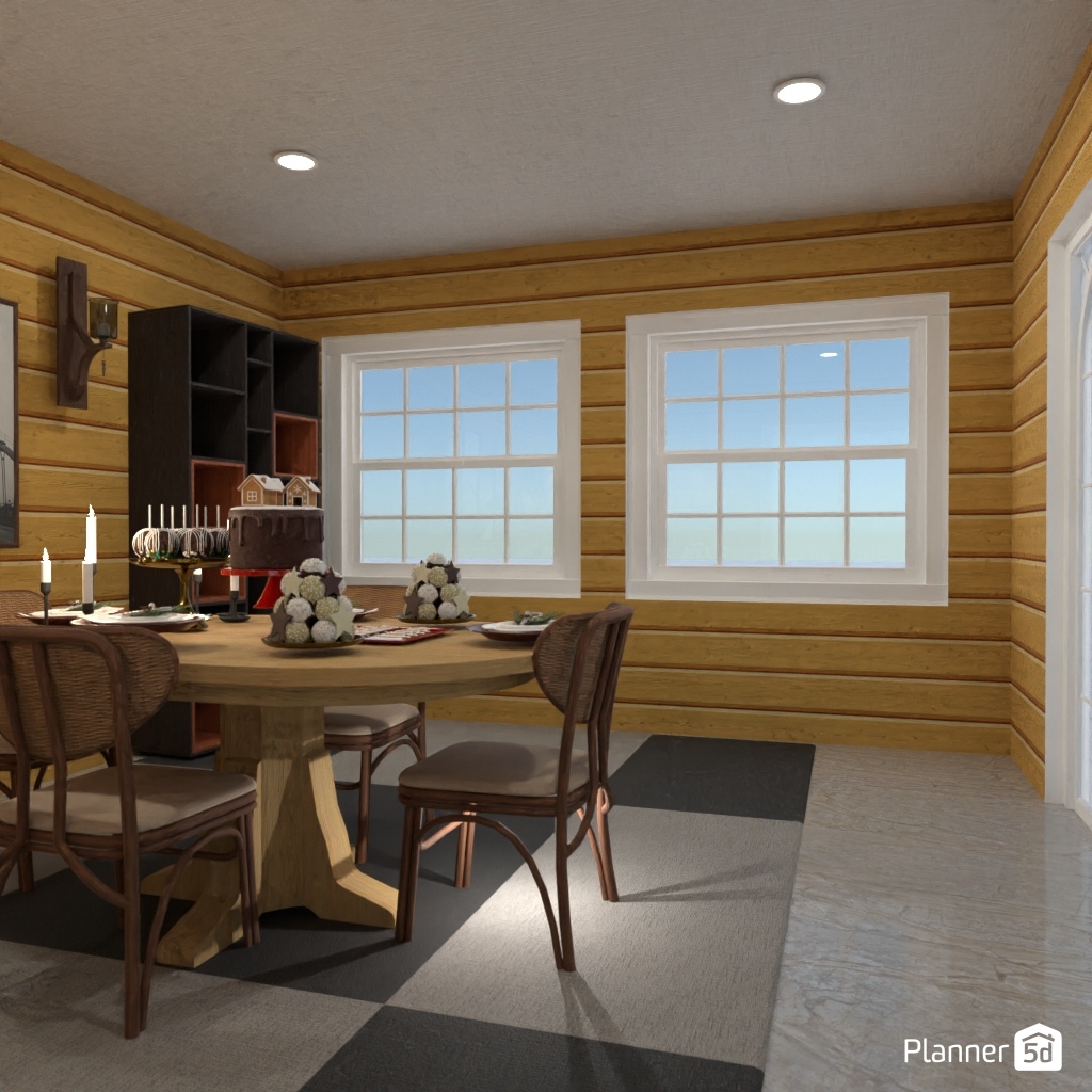 DB: Thanksgiving Day - room shell copy #23492622 by Editors Choice