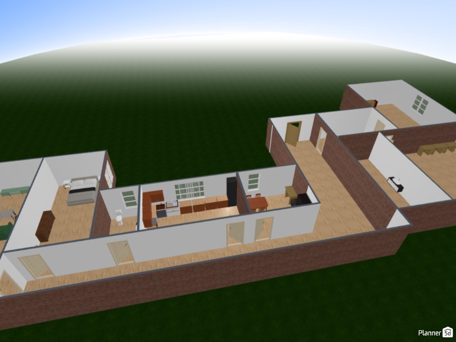 Plano Piso 3D #26025716 by User 176956456