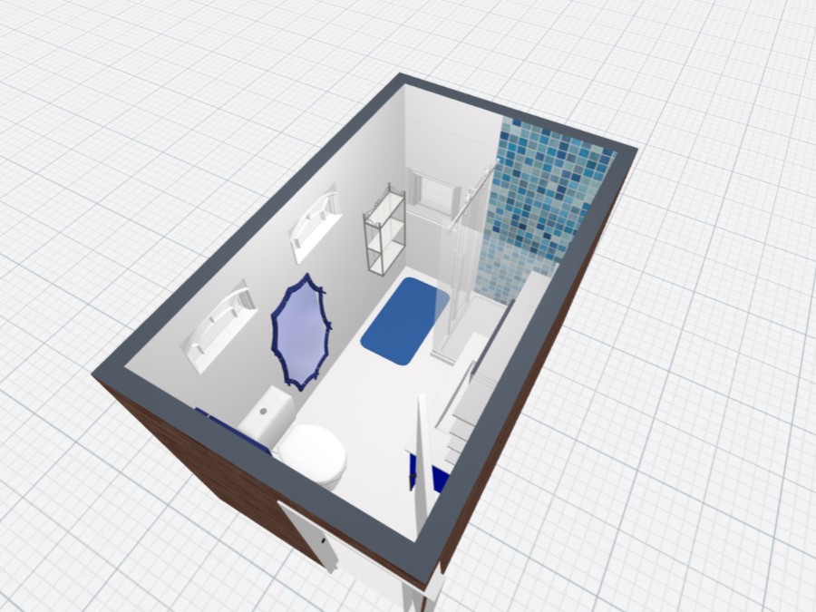 Upstairs Bathroom Option 2 #25539504 by Helen Head