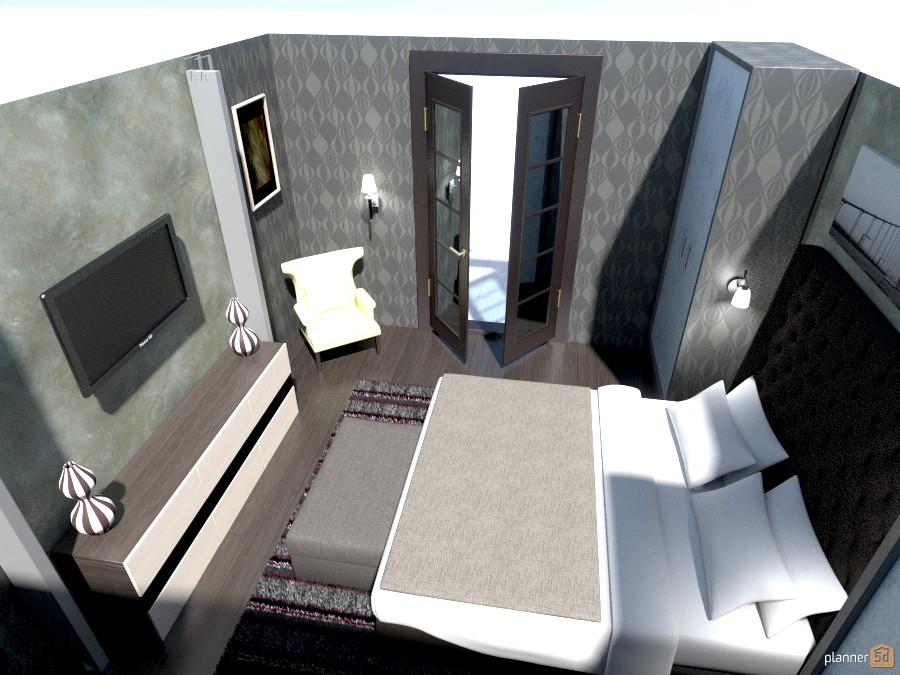 Bedroom #1258247 by Anonymous