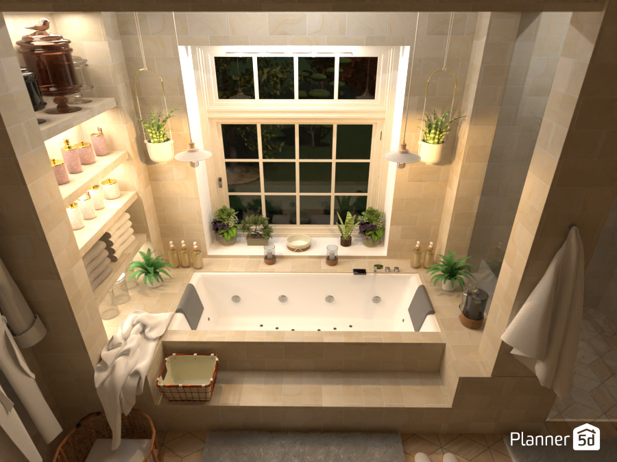 bathroom blonde sandstone #13339567 by Anna Laros