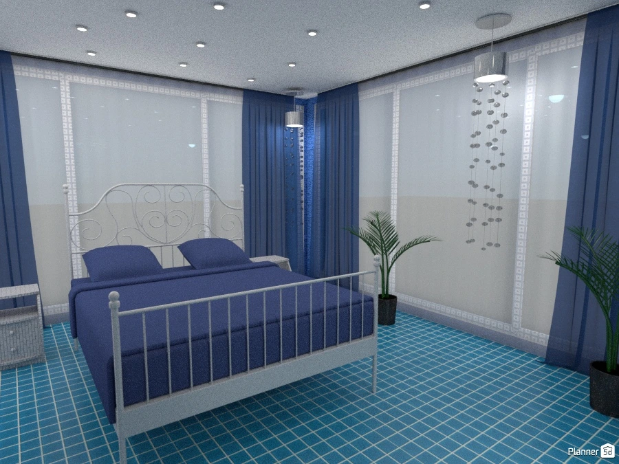 Aqua house #71505 by Paulina