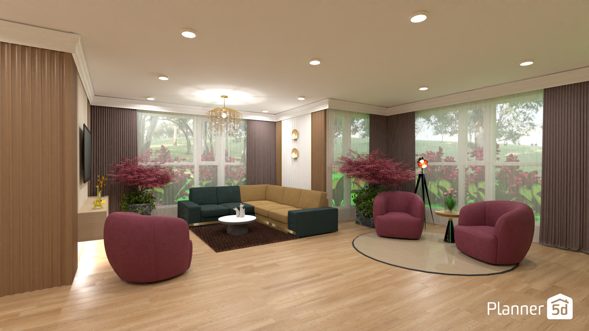 Room with reading corner #15973219 by MariaCris