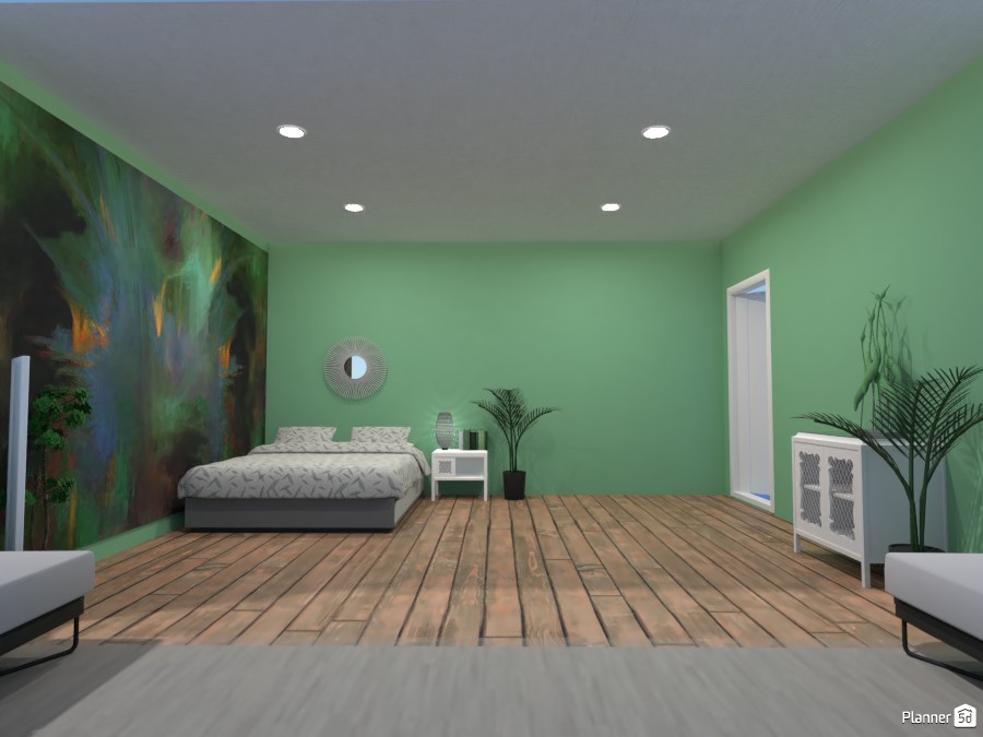 Tropical Bedroom #3788627 by anna