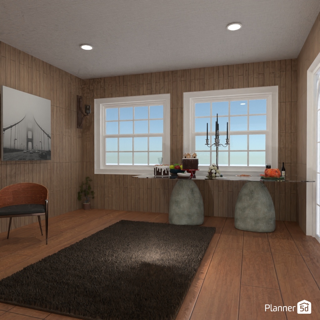 DB: Thanksgiving Day - room shell copy #23413539 by Editors Choice