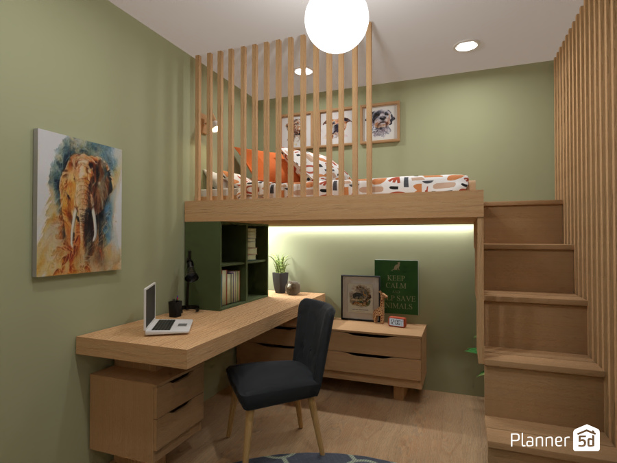 The Treehouse Kids' Room #12012996 by Darina Doncheva