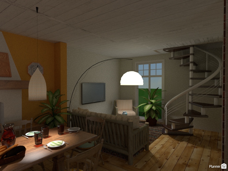 Stue i Danmark gård #1327677 by Micaela Maccaferri