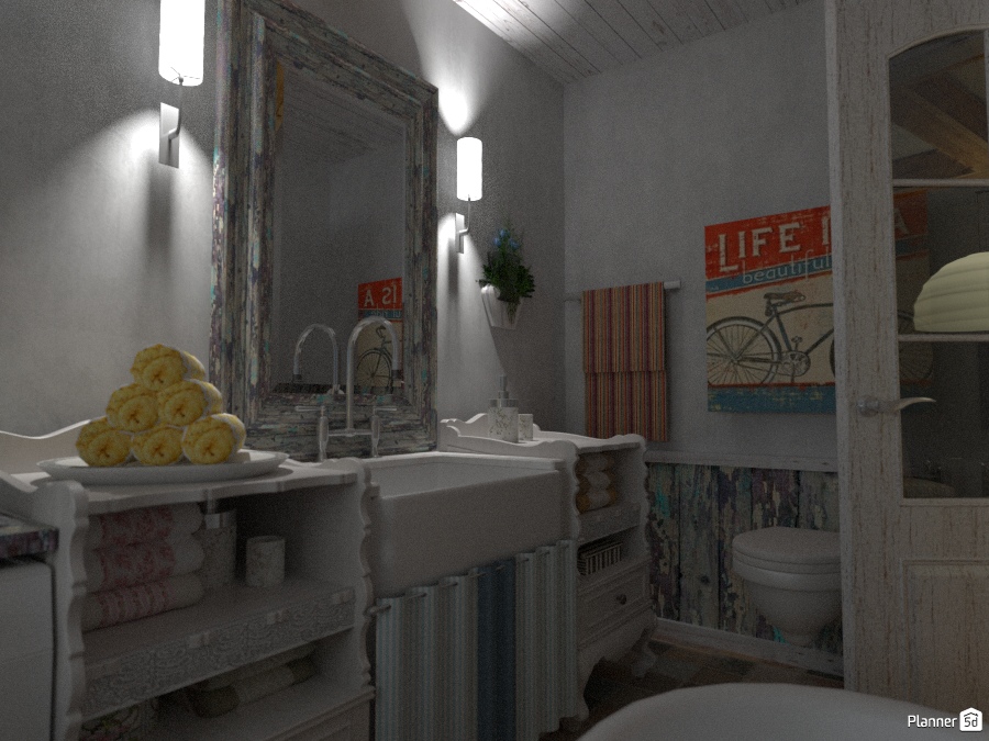 Rustikke badeværelse #1330419 by Micaela Maccaferri