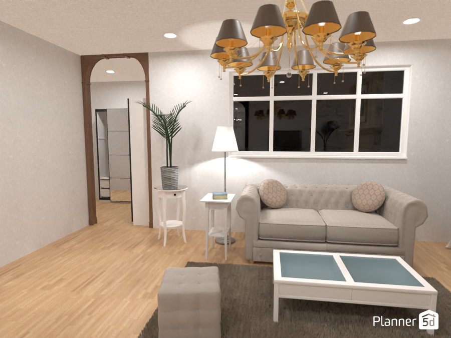 Picture of Medium Sized Apartment - Free Online Design | 3D Floor Plans by Planner 5D