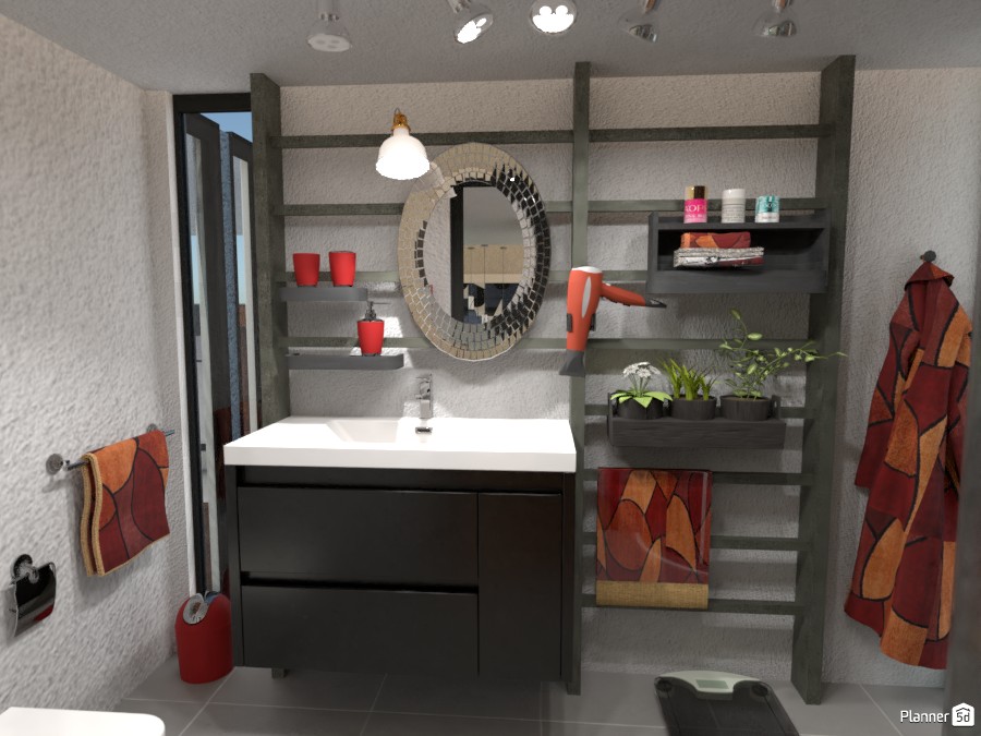 Three Modern Levels - Bath #2 #3246393 by Micaela Maccaferri