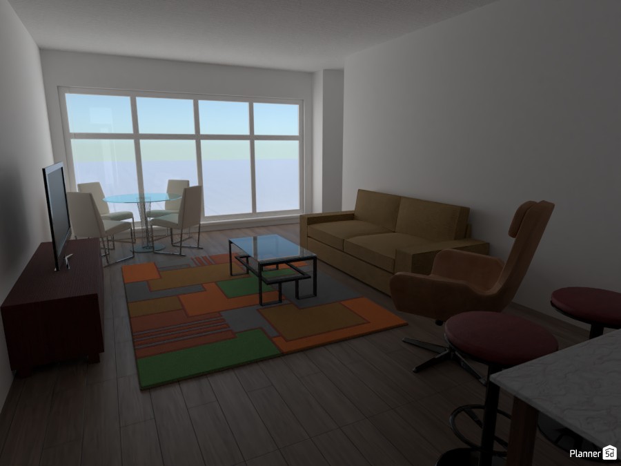 Living room from entrance #3811091 by Anonymous