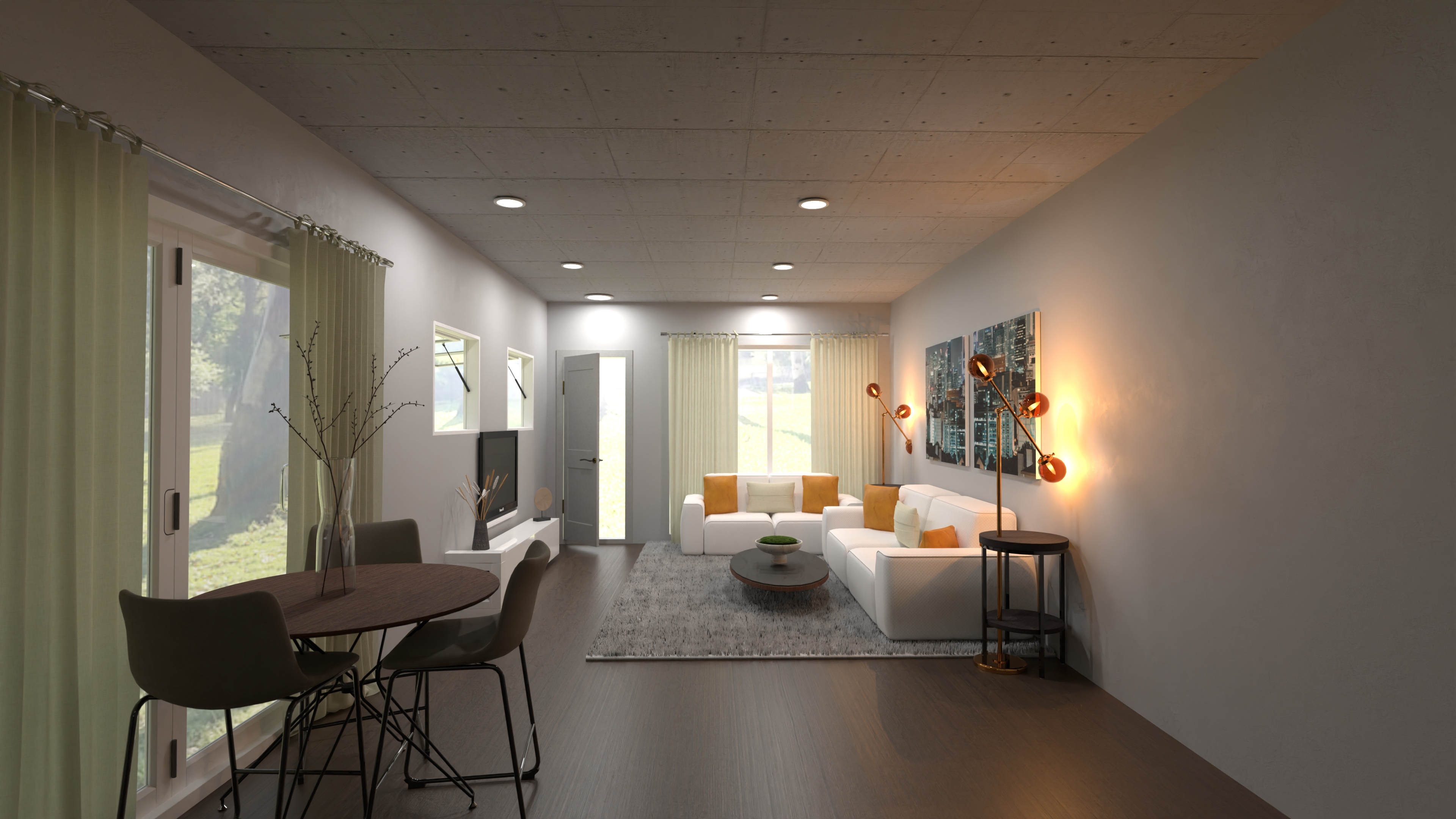 Randy's Living Room BW Cream copy #23423879 by User 158738154