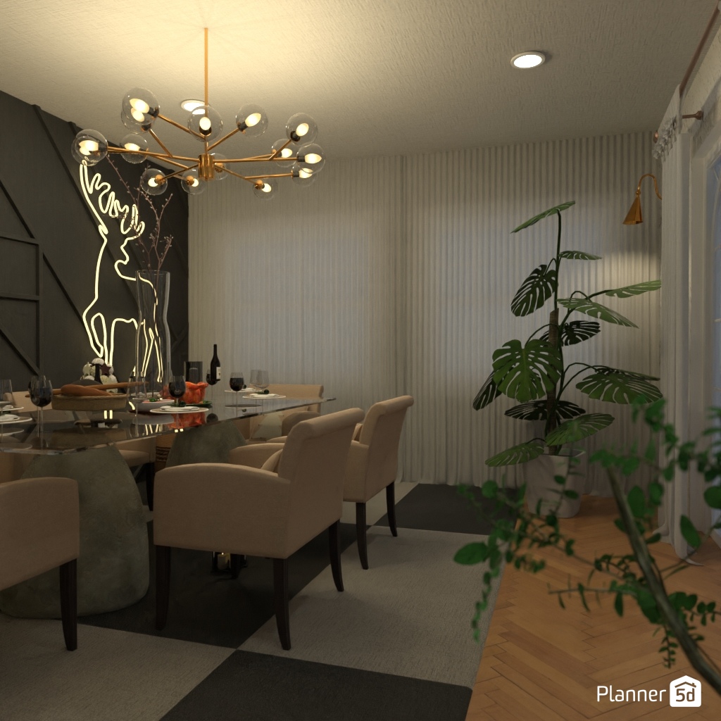 DB: Thanksgiving Day - room shell copy #23469495 by Editors Choice