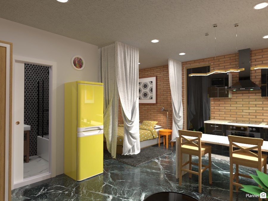 Small studio apartment #3299992 by Born to be Wild