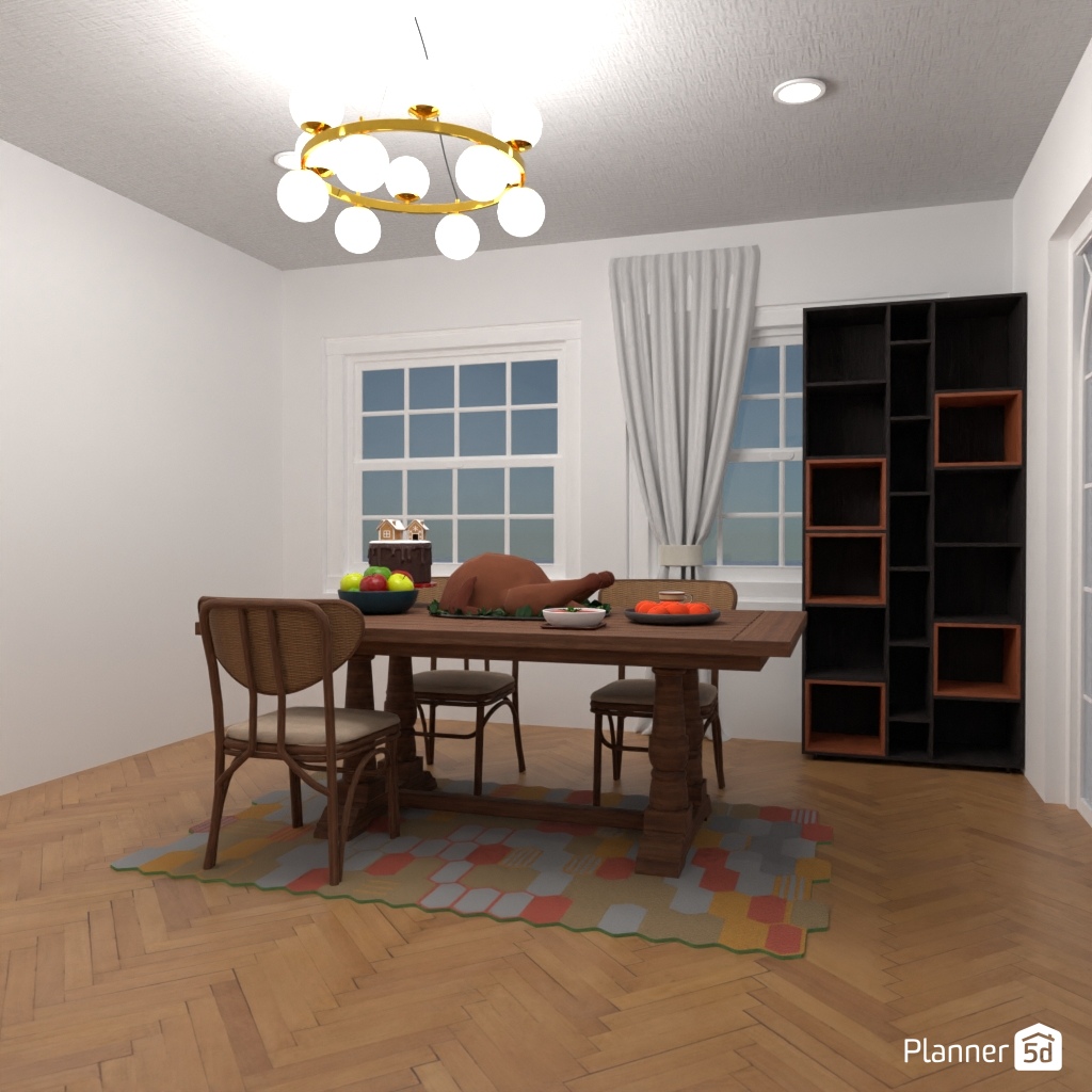 DB: Thanksgiving Day - room shell copy #23411531 by Editors Choice