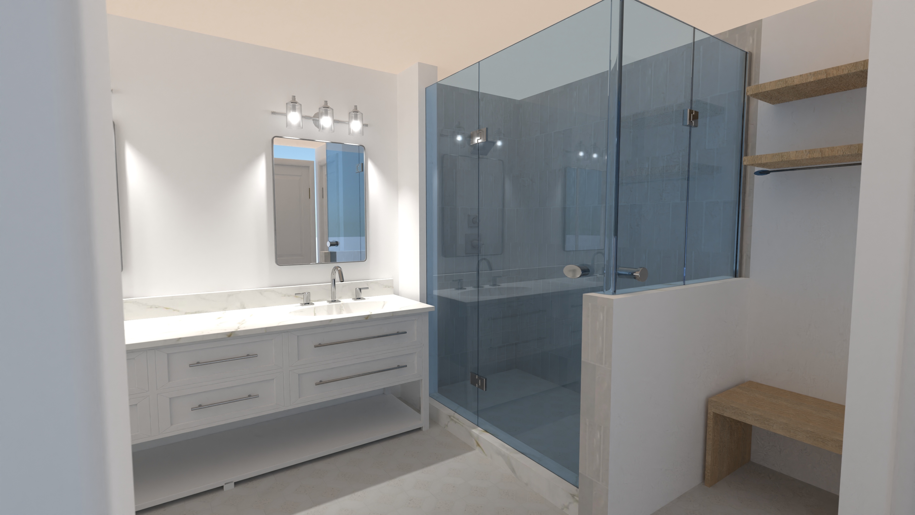 5 Canterbury Gentilcore bathroom #24107872 by Elizabeth Horne