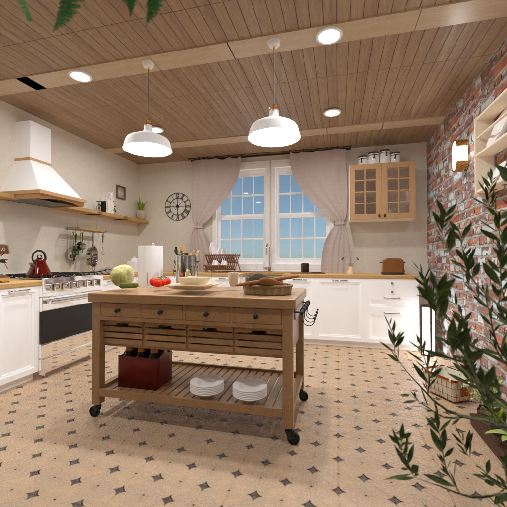 Vintage kitchen #13270427 by Editors Choice