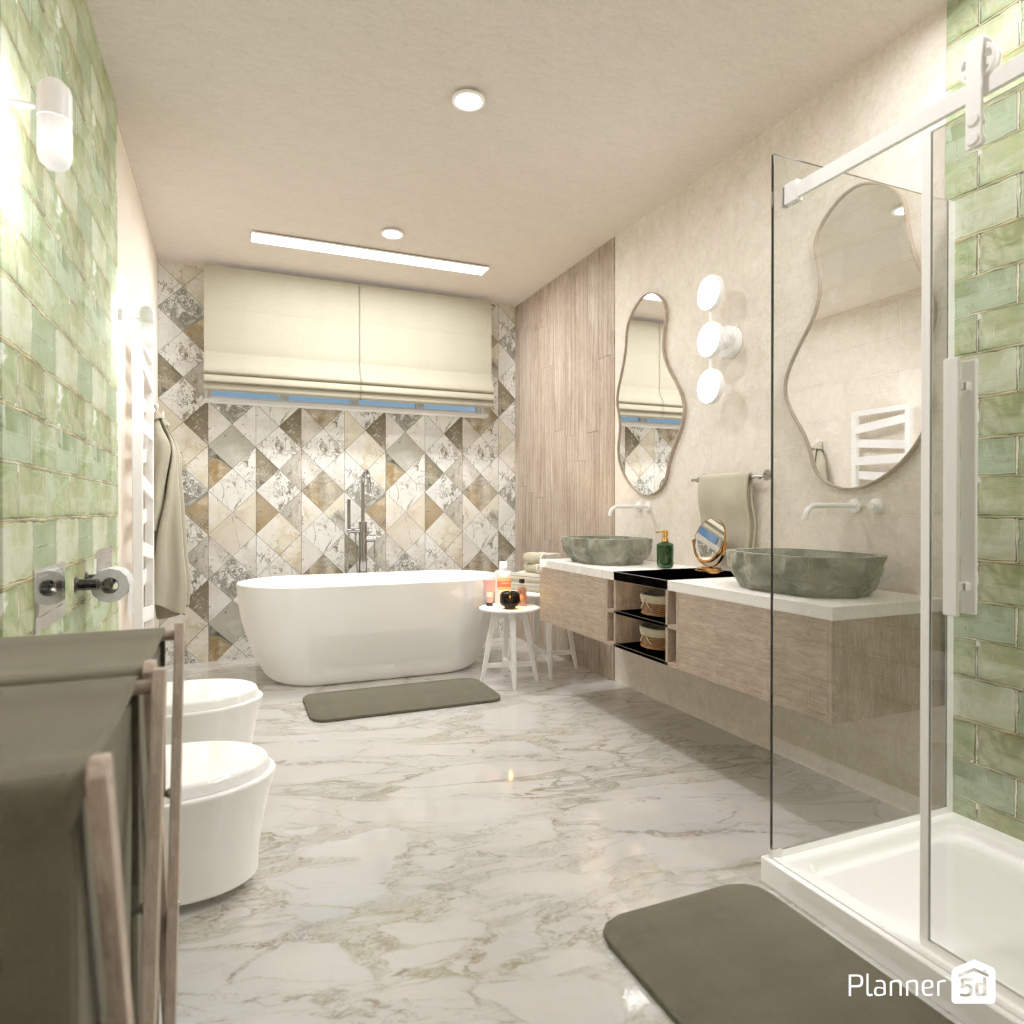 Пастельная ванная #20711598 by Editors Choice