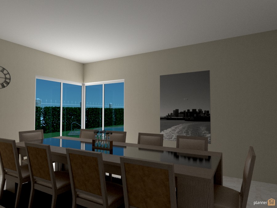 Sala de Jantar #883129 by Taimara Dalpiaz