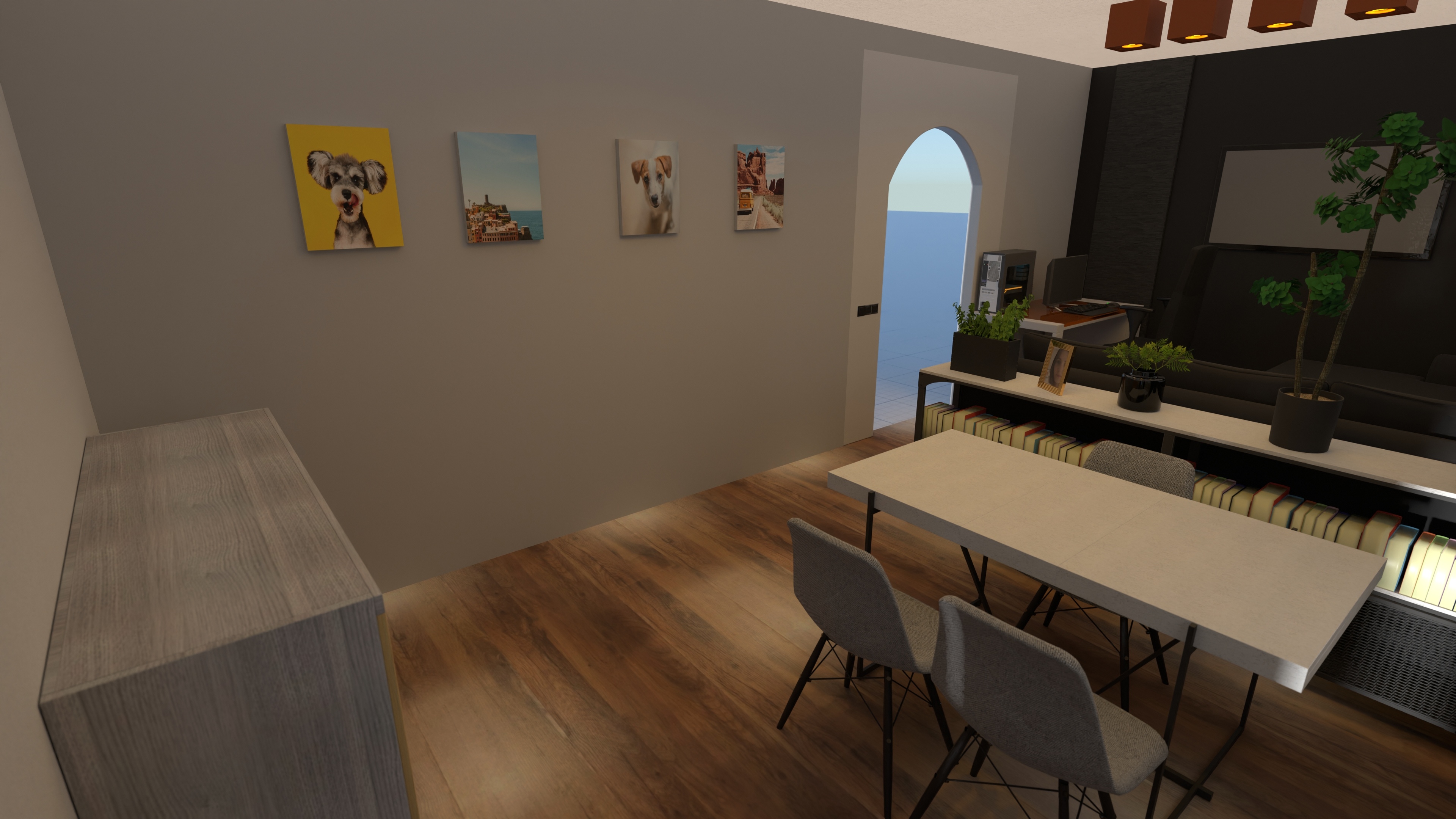 Projekt 2 by KW z komoda w salonie #24051124 by User 163119324