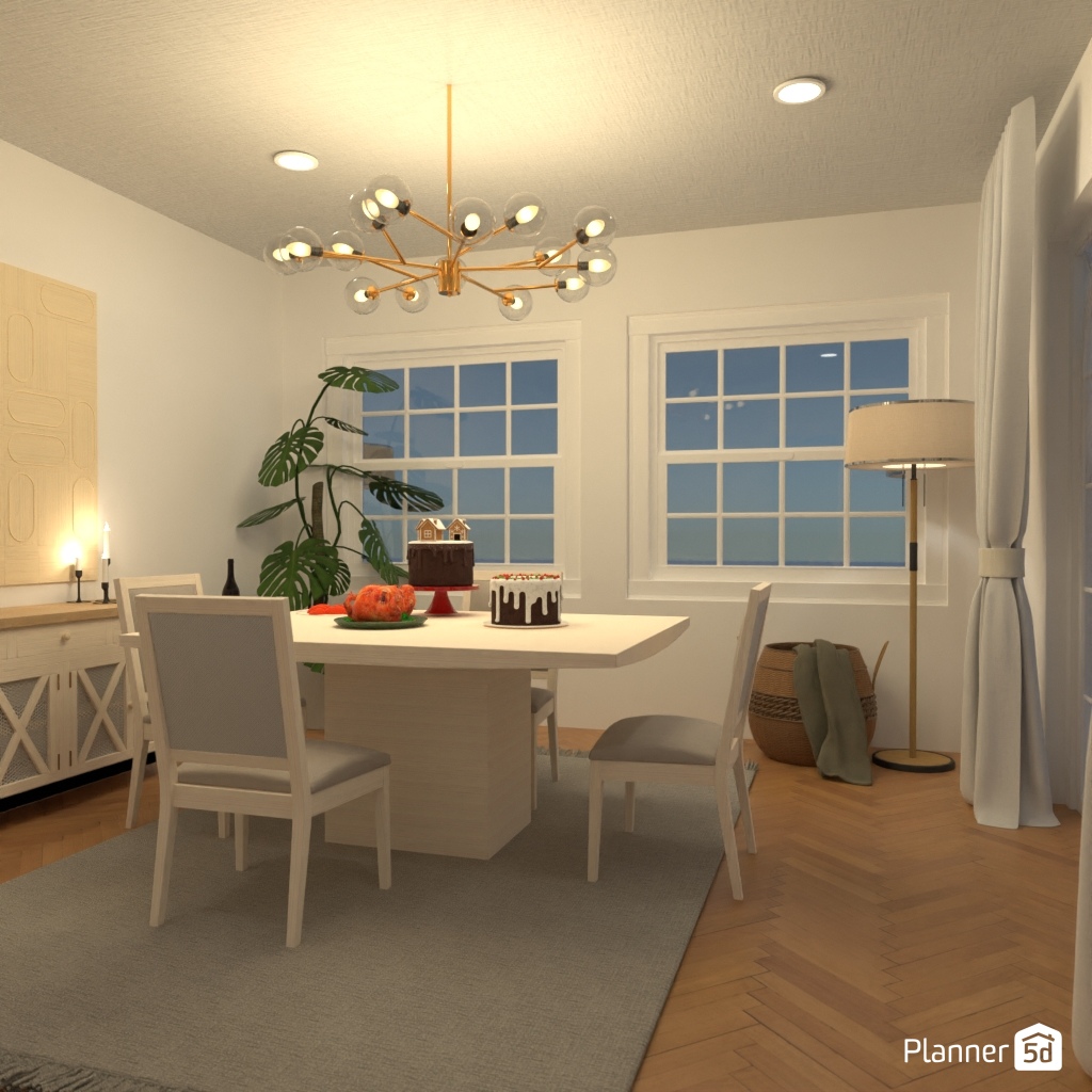 DB: Thanksgiving Day - room shell copy #23442367 by Editors Choice