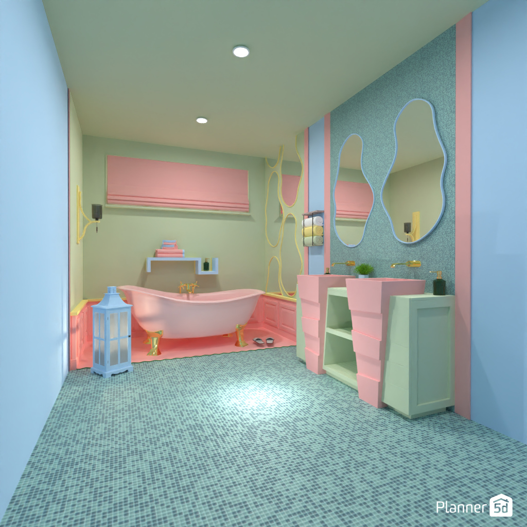 Pastel bathroom #20684618 by Editors Choice
