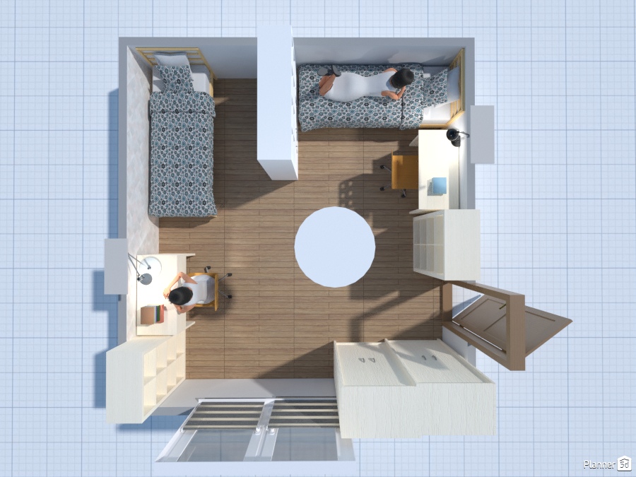 Pokój dla studentek Kraków #2909765 by Anna ProjekT