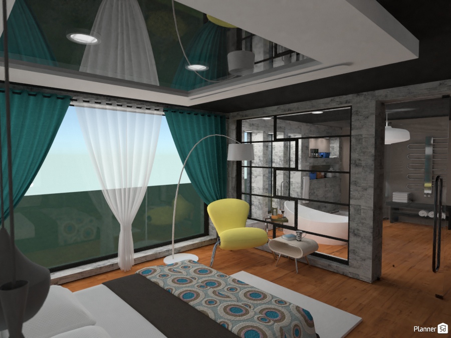 bedroom with en suite #2617374 by Rodica