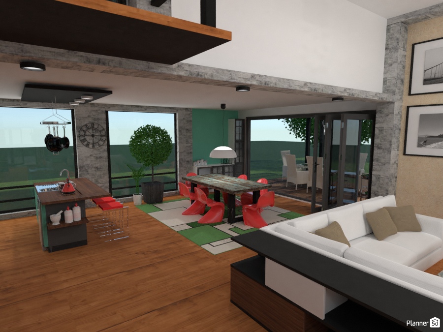Dinning room #2617432 by Rodica
