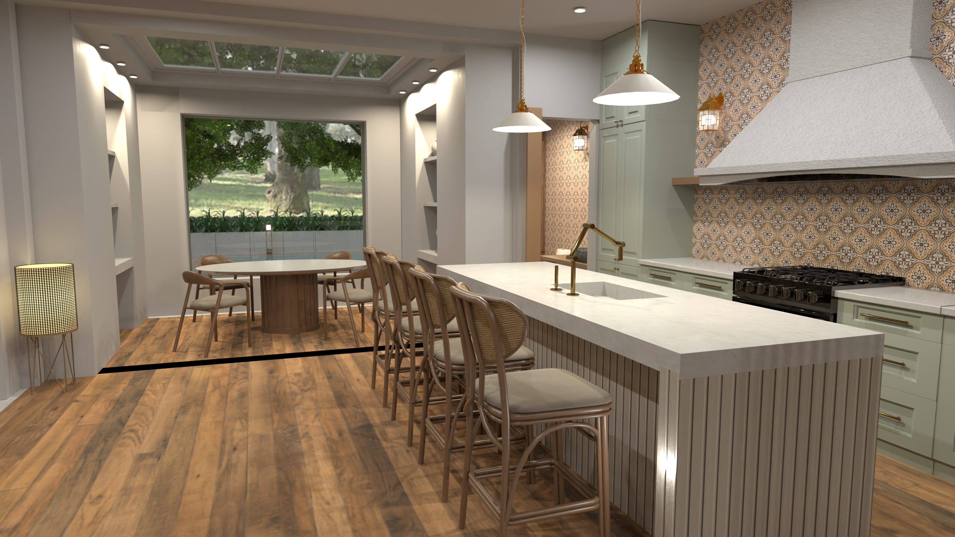 mountain kitchen/dining #14916751 by Michel