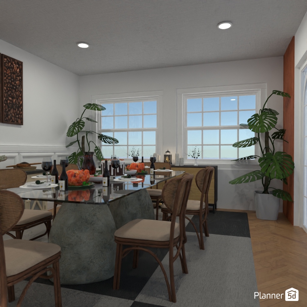 DB: Thanksgiving Day - room shell copy #23447531 by Editors Choice