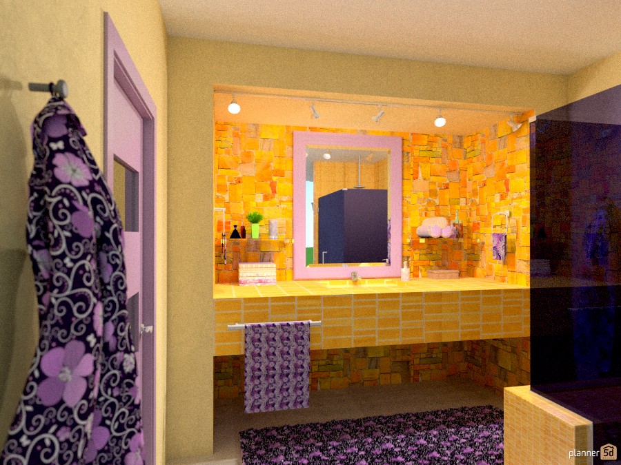 Lemon & Wisteria: Bath #970017 by Micaela Maccaferri