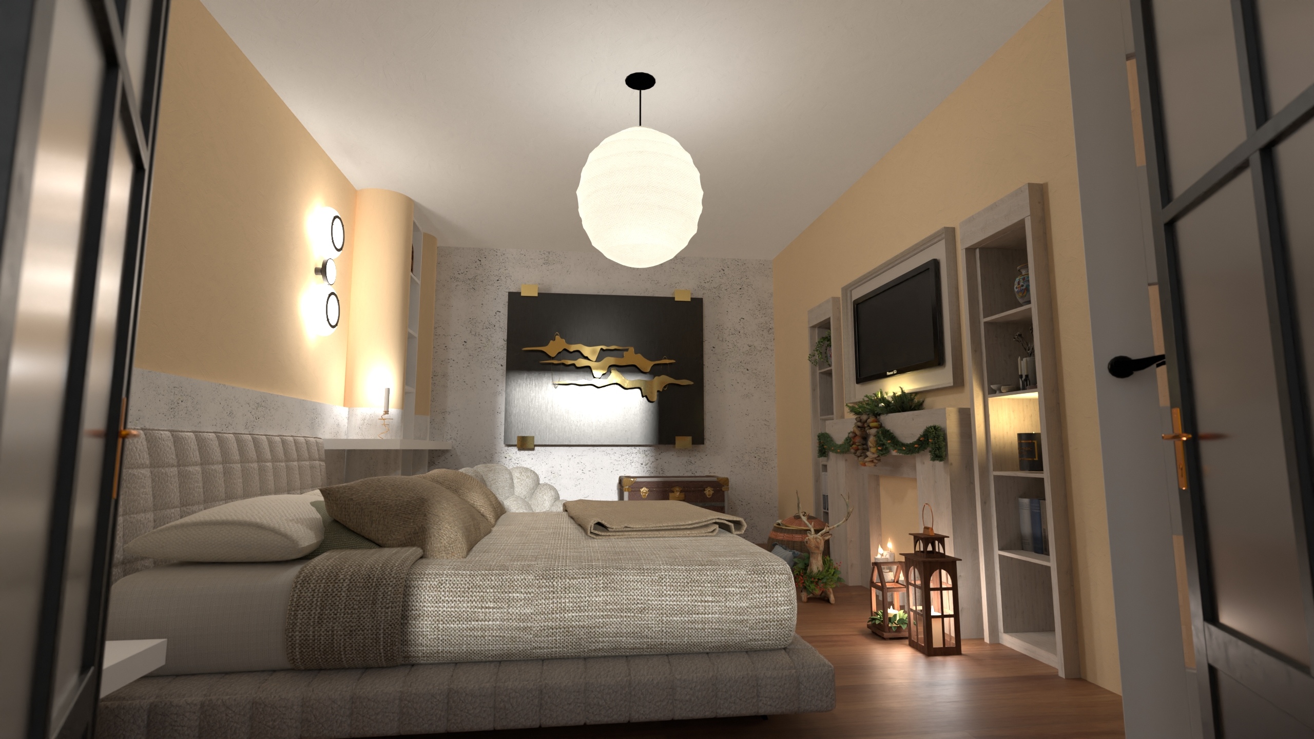 Attic 2026: Master Bedroom #31281340 by Moonface