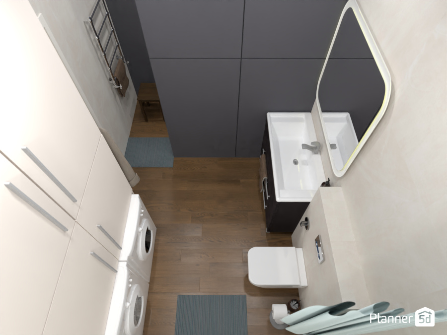 Дизайн ванной комнаты #15165067 by Татьяна Максимова