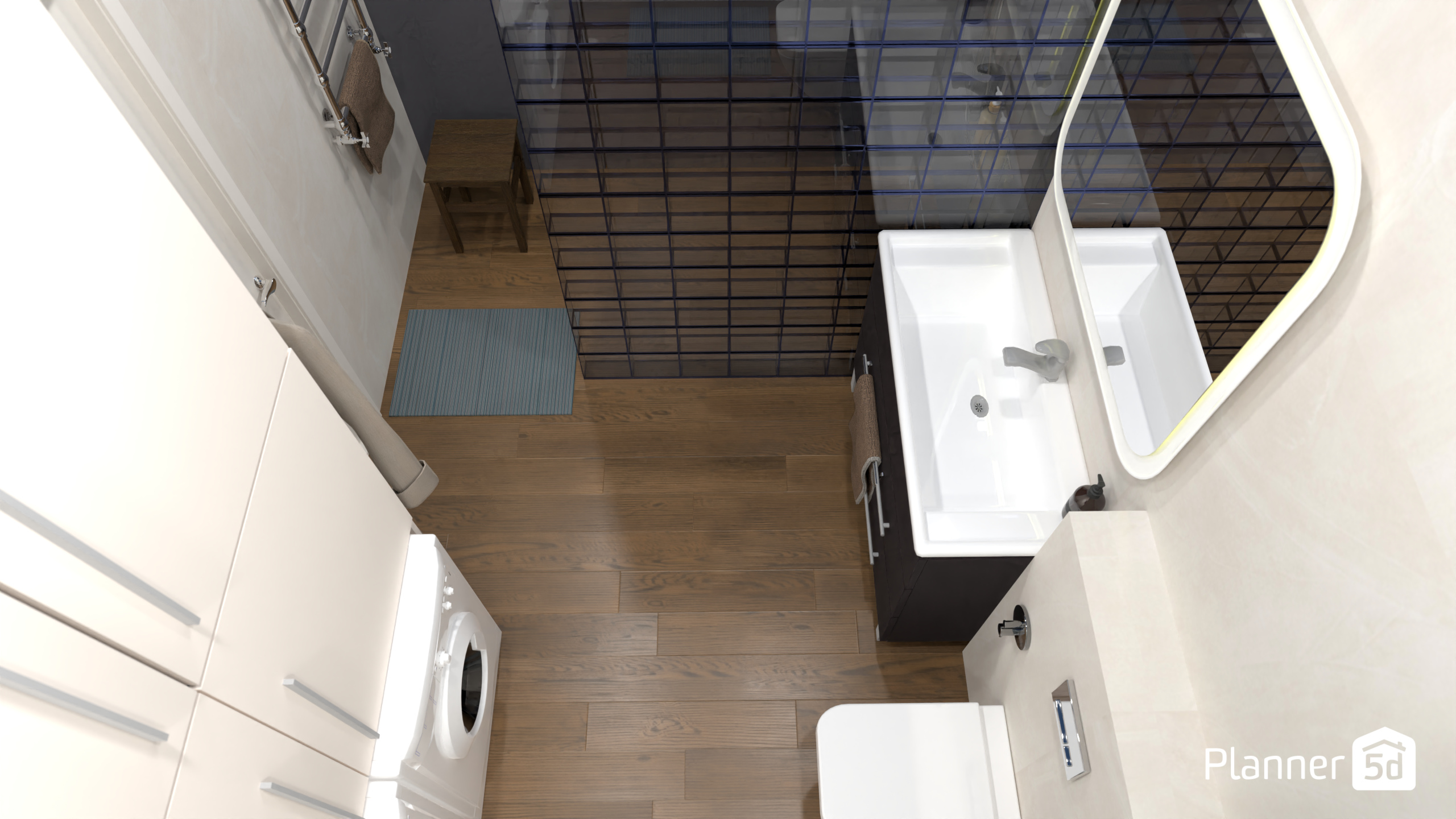 Дизайн ванной комнаты #15358911 by Татьяна Максимова