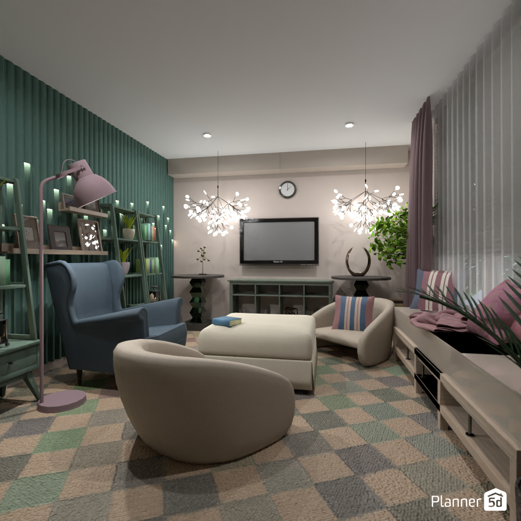 Living room without sofa 19438552 by Editors Choice image