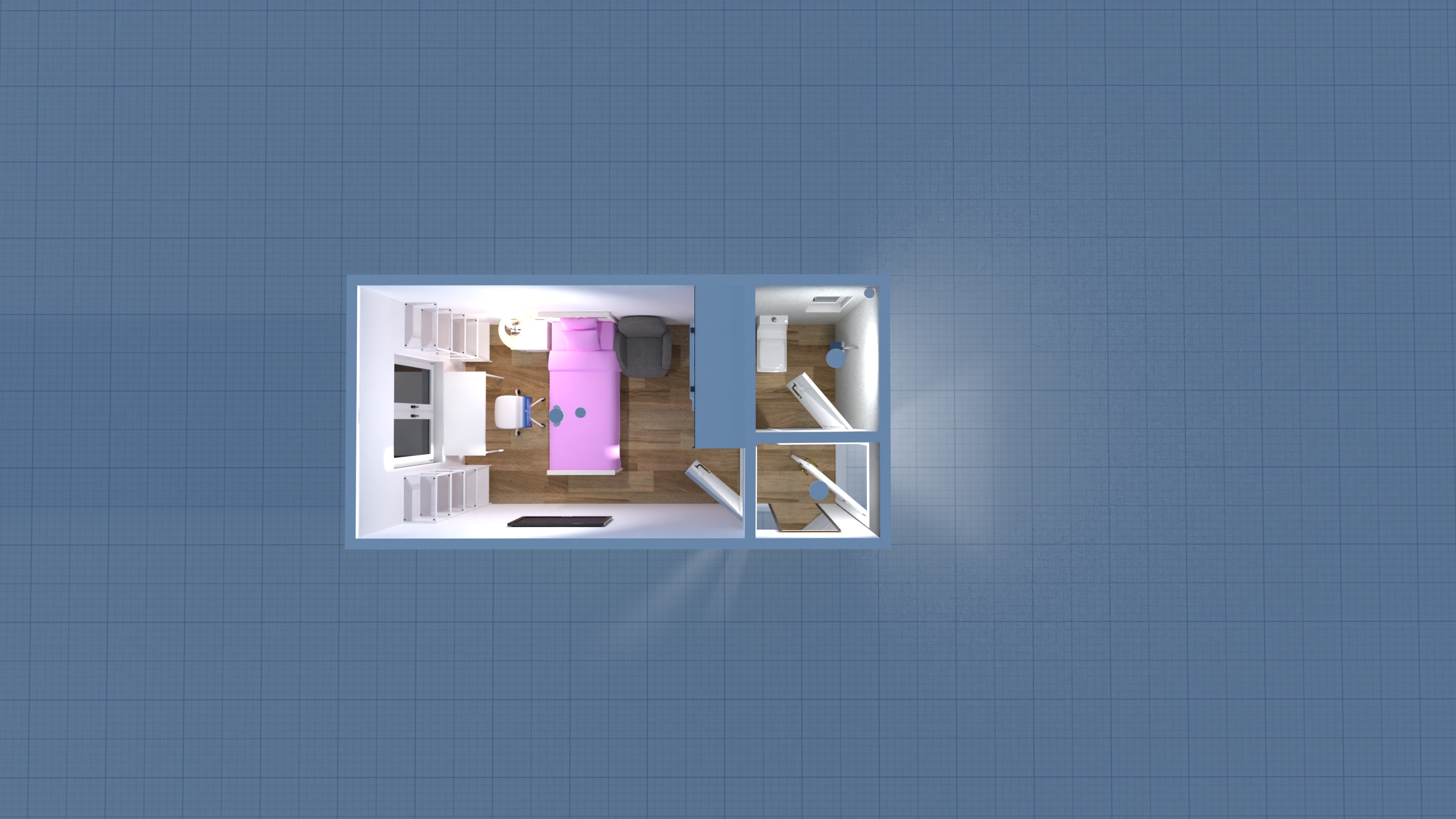 Garage conversion lit up #3395240 by User 210395764