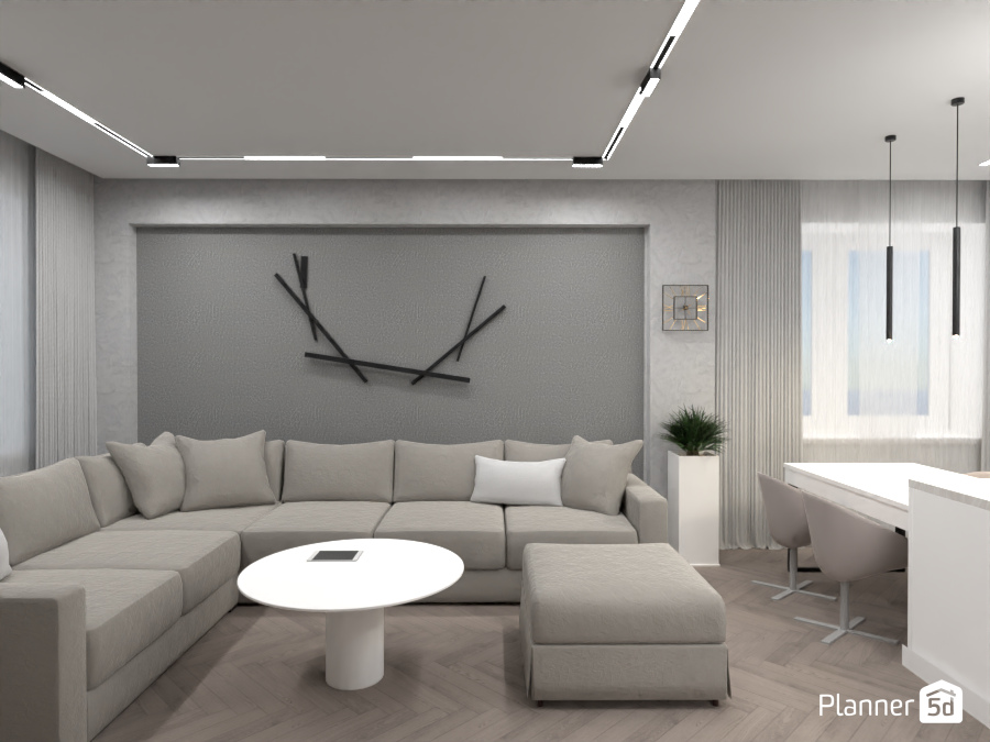 Кухня-гостиная #12859083 by Elena Strenova