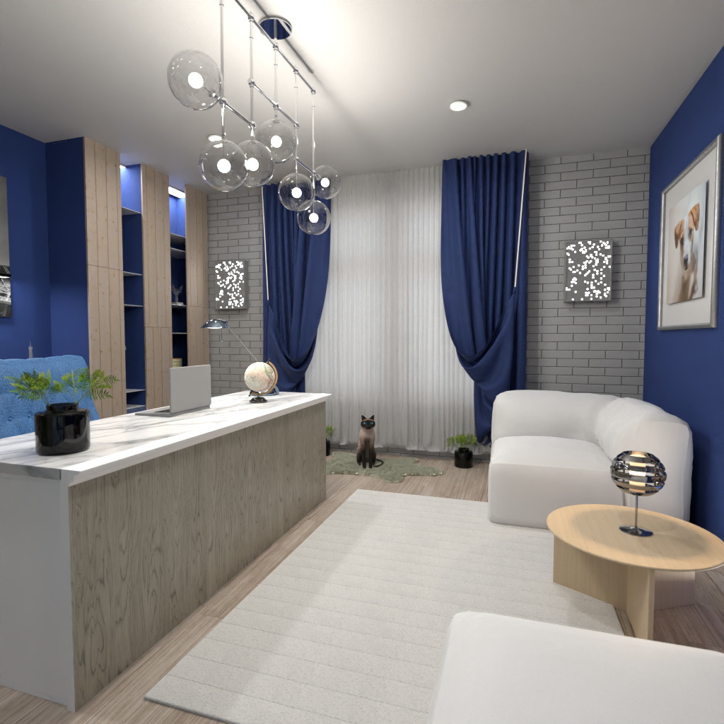 Blue wall #15113035 by Editors Choice