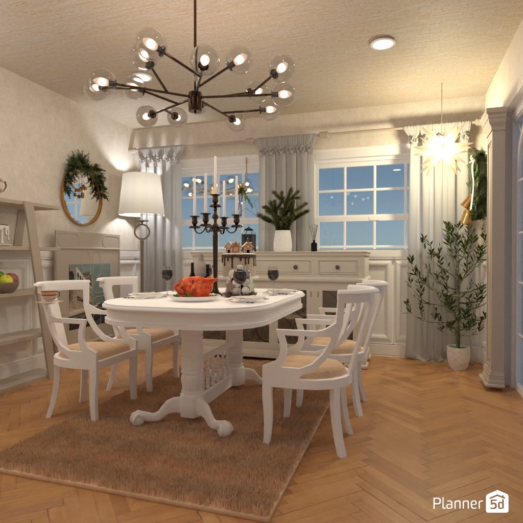 DB: Thanksgiving Day - room shell copy #23410395 by Editors Choice