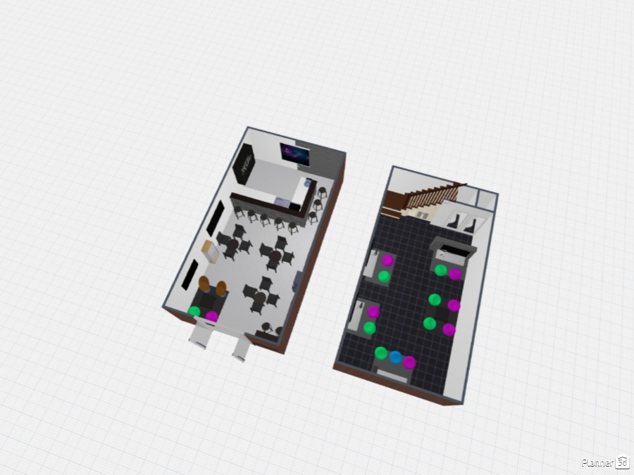 revenge club planimetria interni #23680787 by User 155412174