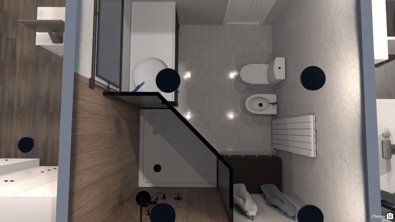 cuarto de baño pequeño #3809704 by sara banegas