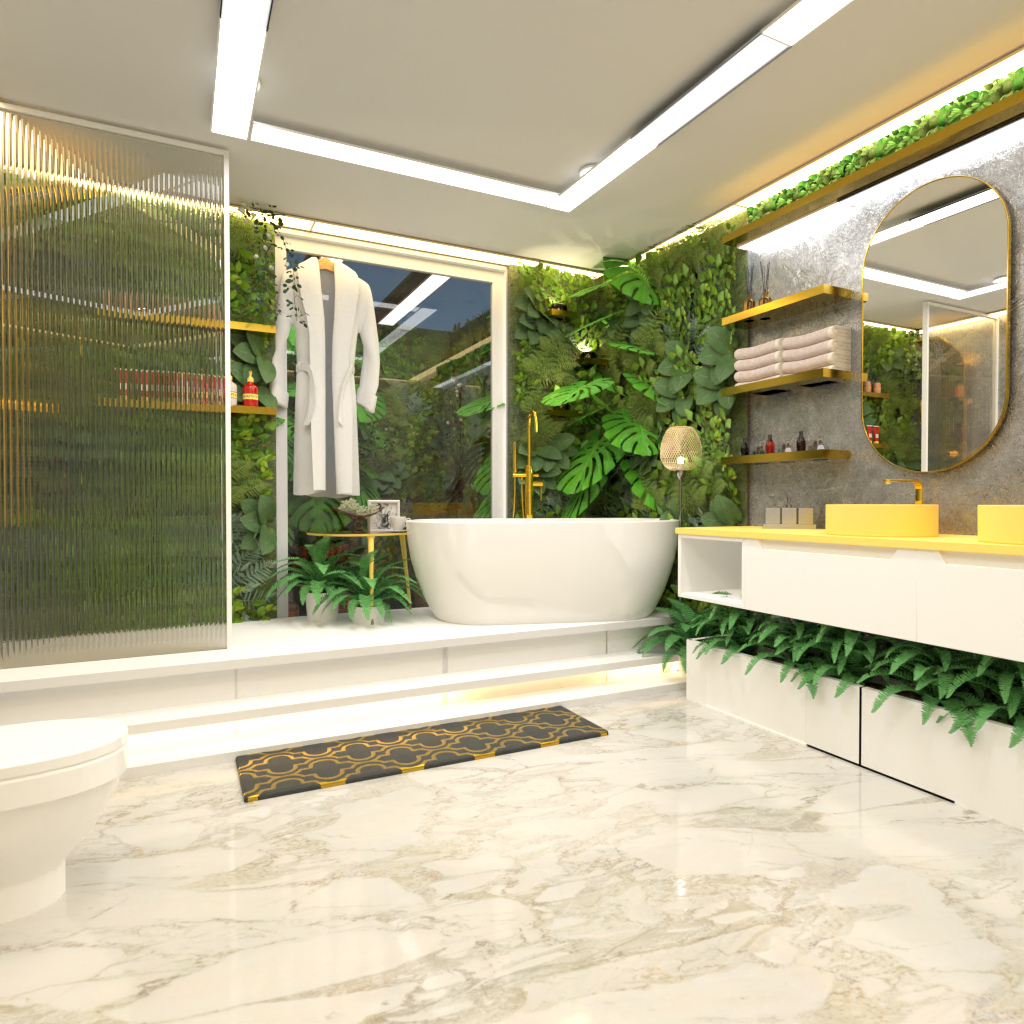 Biophilic Bathroom #13055875 by Editors Choice