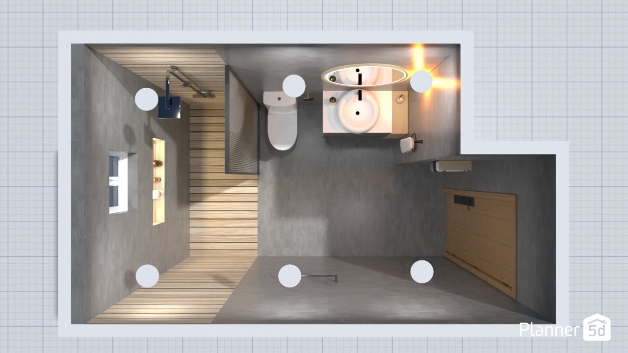 Baño dark copy #26005812 by Eliam